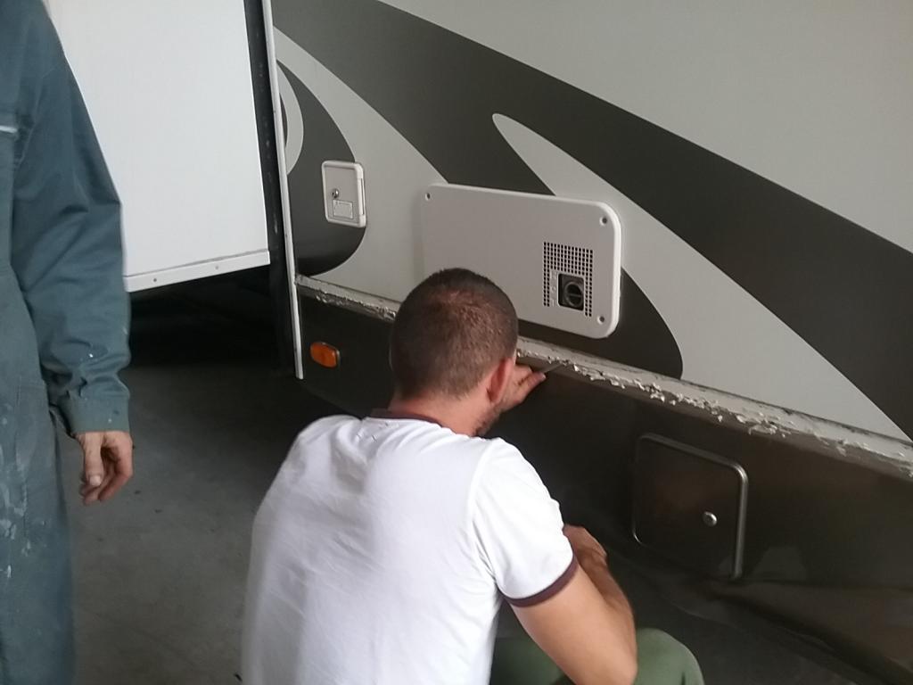 Rparation camping car