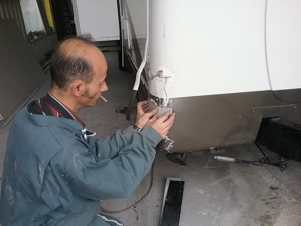 Rparation camping car